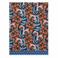 Tarifa 18 x 25 in. Midnight Floral Kitchen Towel, 4PK TA3128358